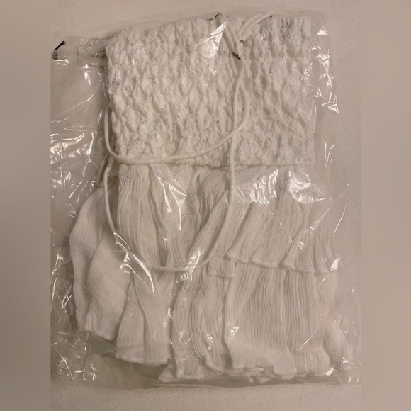 NWT Free People White Adella Top Size S - Picture 5 of 14